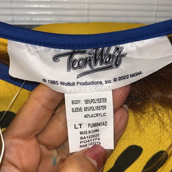 Men’s Teen Wolf Costume New With Tags - Picture 4 of 7